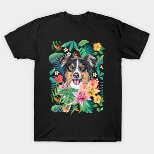 Tropical English Shepherd T-Shirt